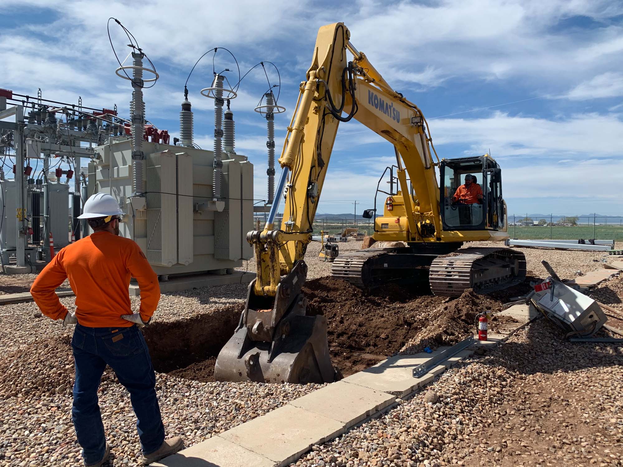 Enterprise Utah Substation - Grade Tech_Construction Safety Week