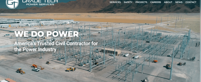 Grade Tech Power Services - New Website